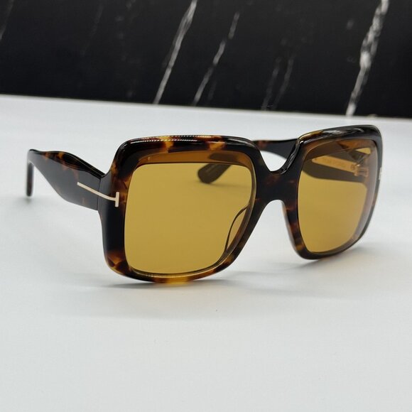 NEW TOM FORD AURORA TF1194 52E SUNGLASSES FT1194/S 52E WOMEN HAVANA EYEWEAR - Picture 5 of 11